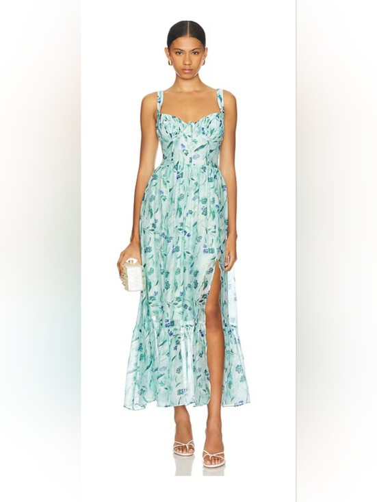 Anthropologie Dresses & Skirts - NWOT! ASTR Formal Garden Party Anthro Women's Kelby Corset Fall Maxi Dress Small